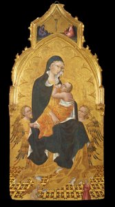 Madonna met Kind en Engelen; Annunciatie